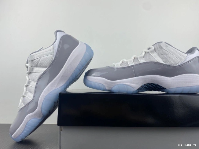 Chep Onekick Low Jordan Air Grey 11 Cement AV2187-140 0818
